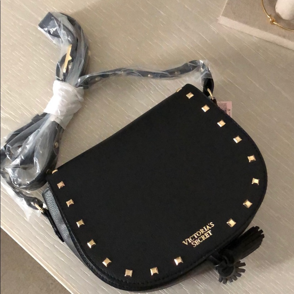 NWT Victoria’s Secret Black Crossbody